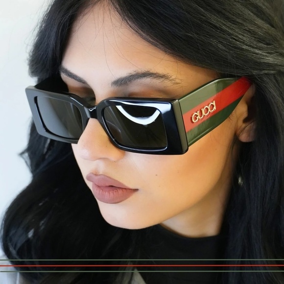 NEW Gucci GG1860S-001 Square Sunglasses - Picture 1 of 13